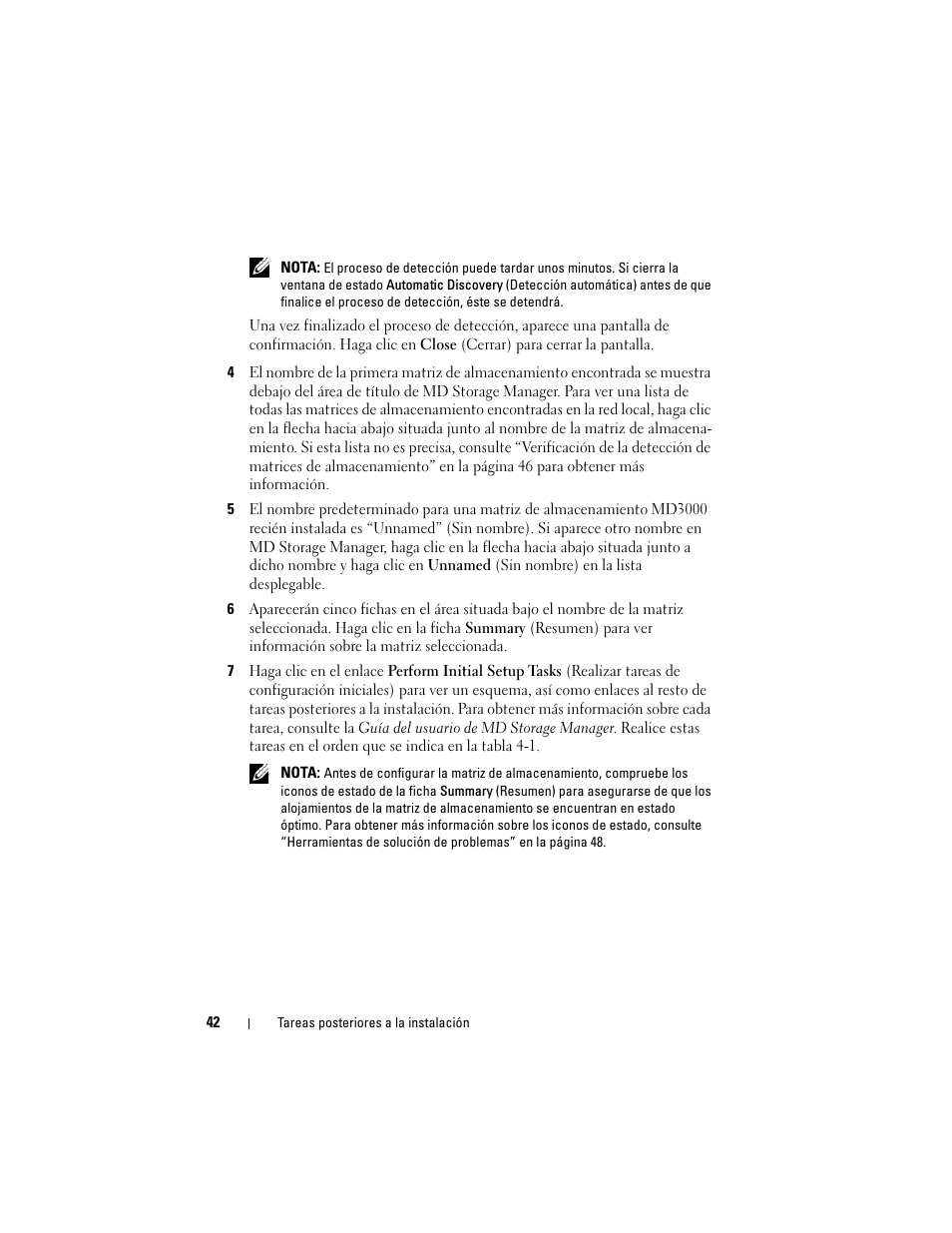 Dell PowerVault MD3000 User Manual | Page 42 / 54