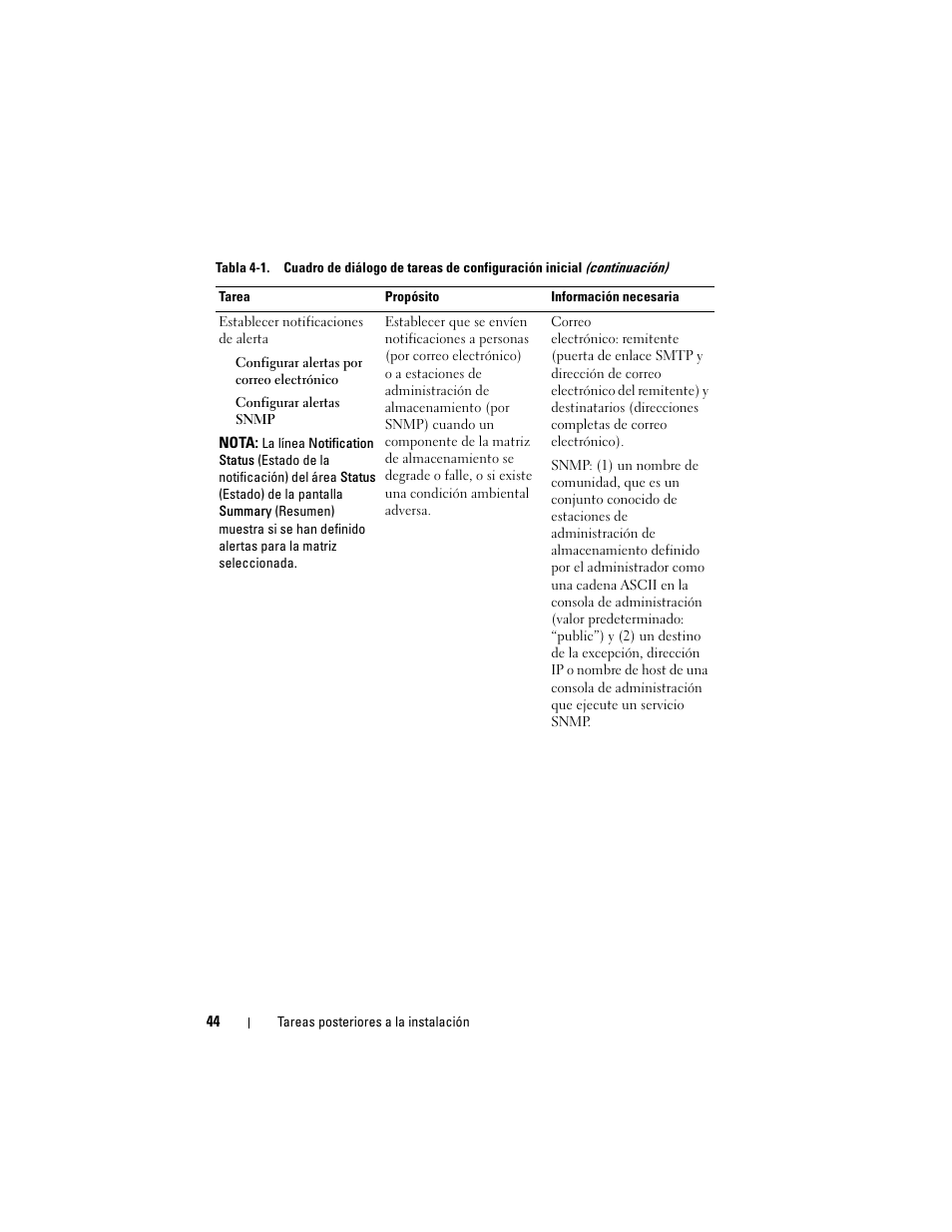 Dell PowerVault MD3000 User Manual | Page 44 / 54