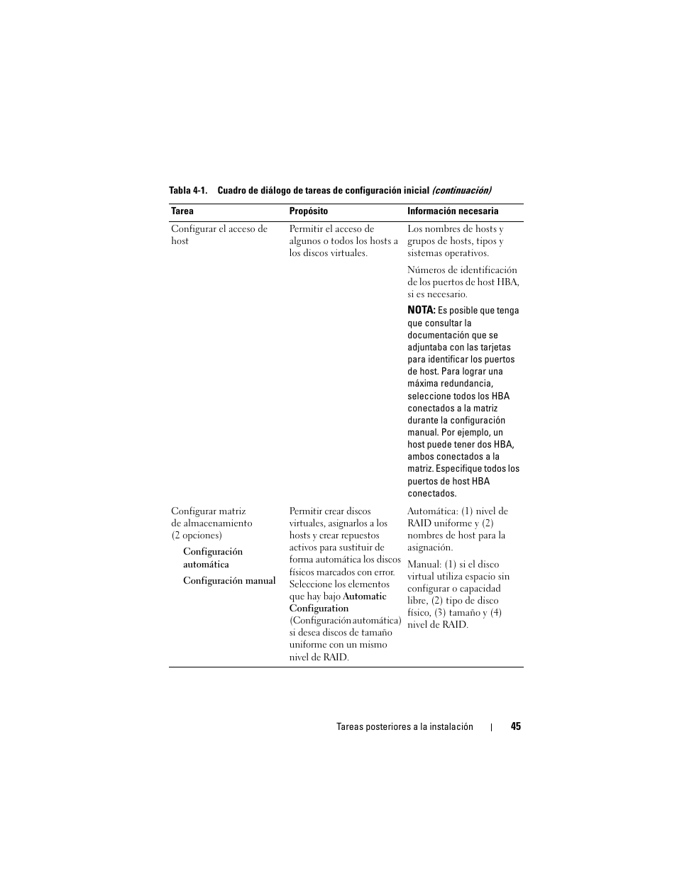 Dell PowerVault MD3000 User Manual | Page 45 / 54