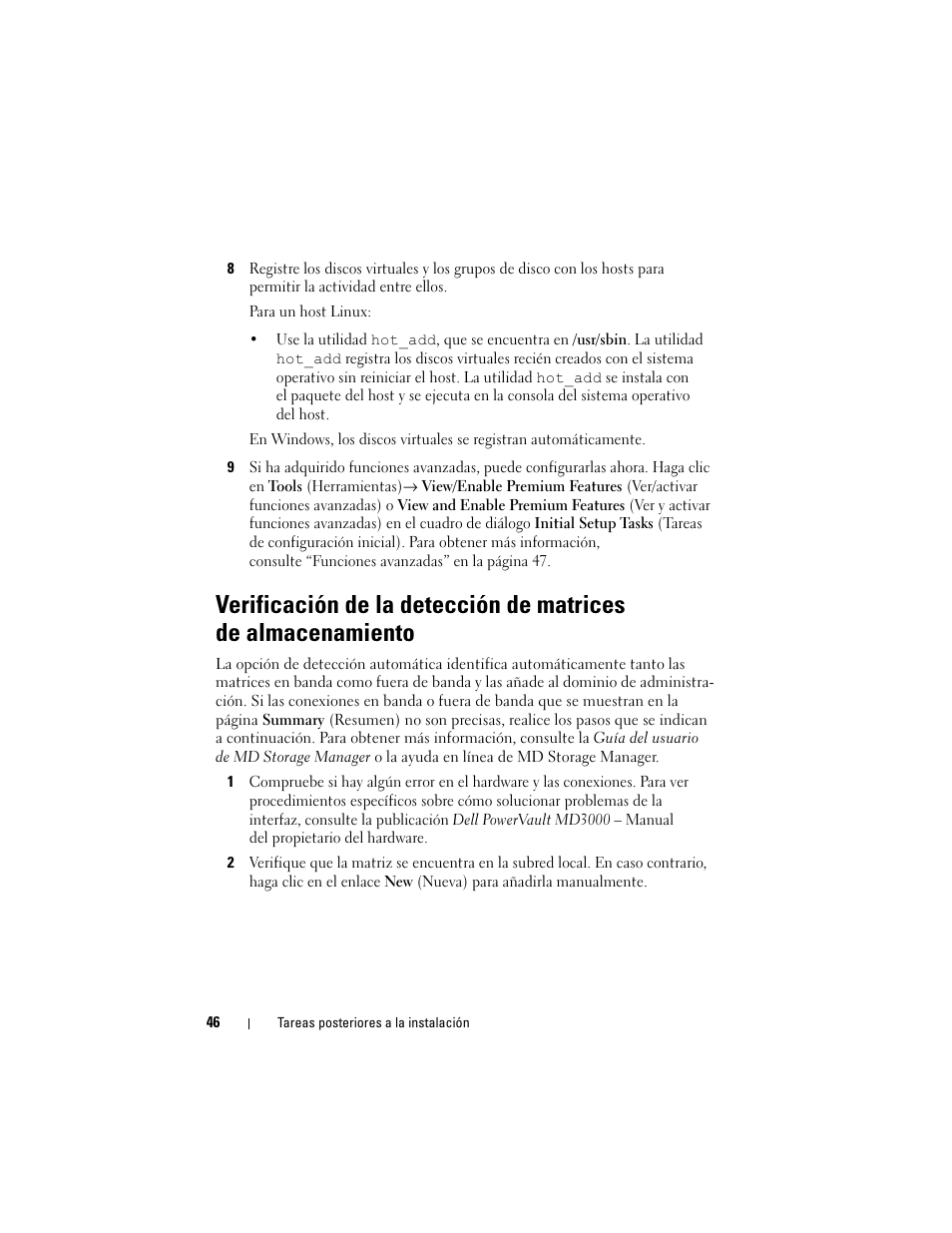 Dell PowerVault MD3000 User Manual | Page 46 / 54
