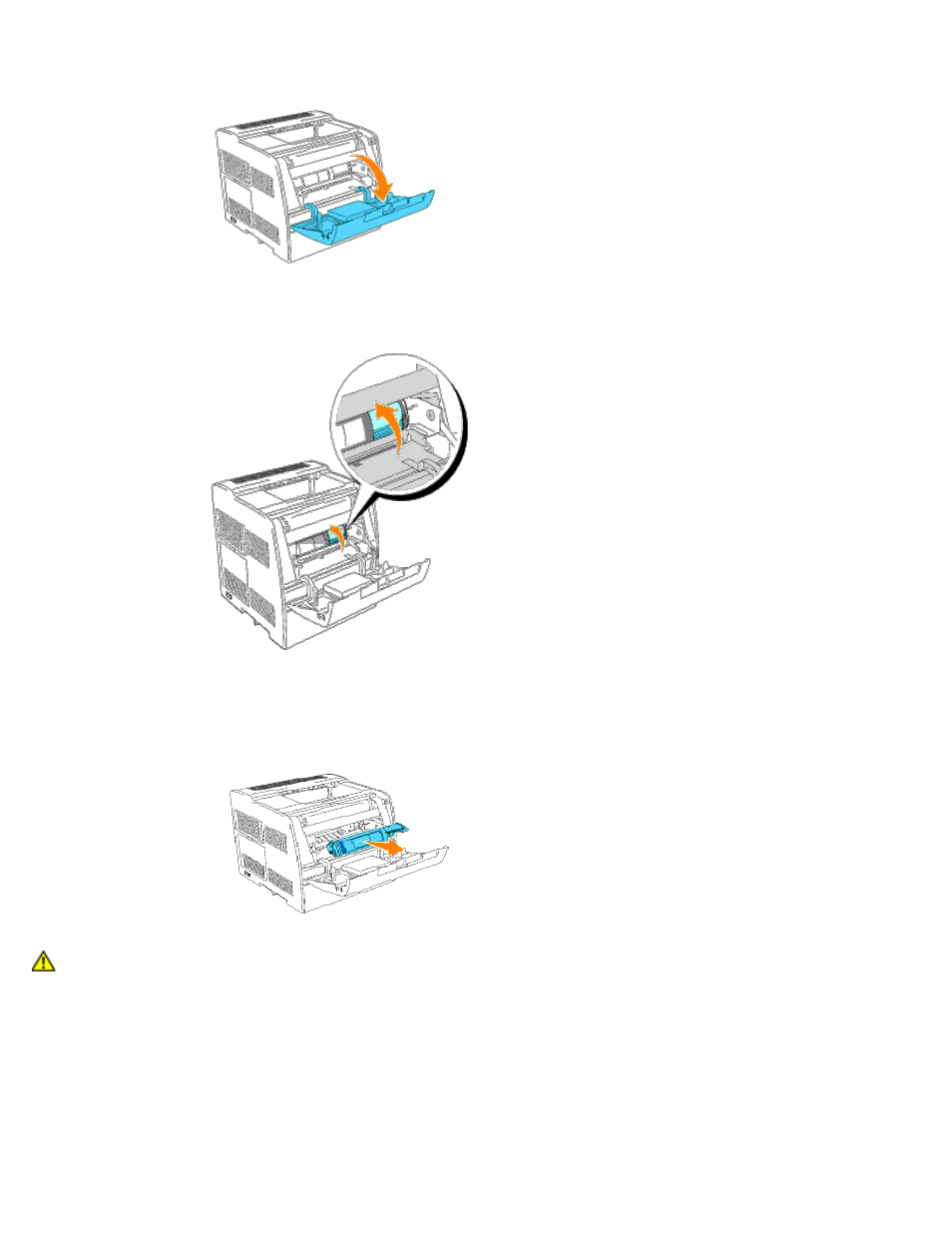 Instalación del cartucho de tóner nuevo | Dell 3000cn Color Laser Printer User Manual | Page 169 / 187