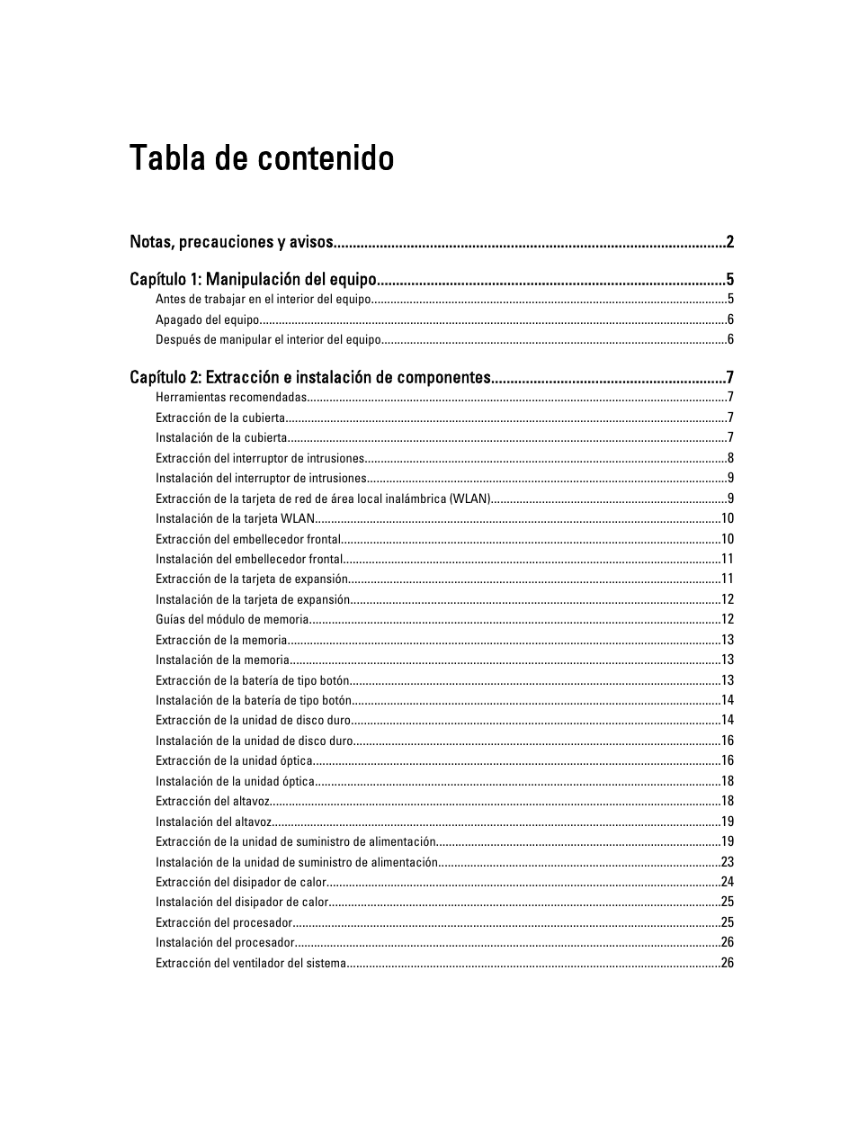 Dell OptiPlex 7010 (Mid 2012) User Manual | Page 3 / 69