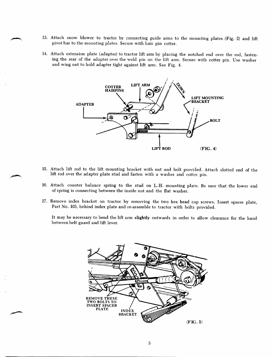 Bolens 191-658 User Manual | Page 5 / 14