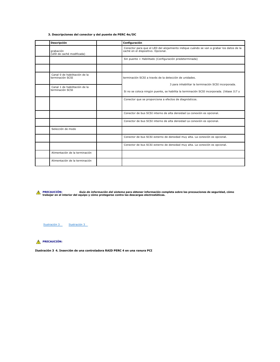 Paso 4 instalar la controladora raid | Dell PERC 4E/DC User Manual | Page 30 / 112