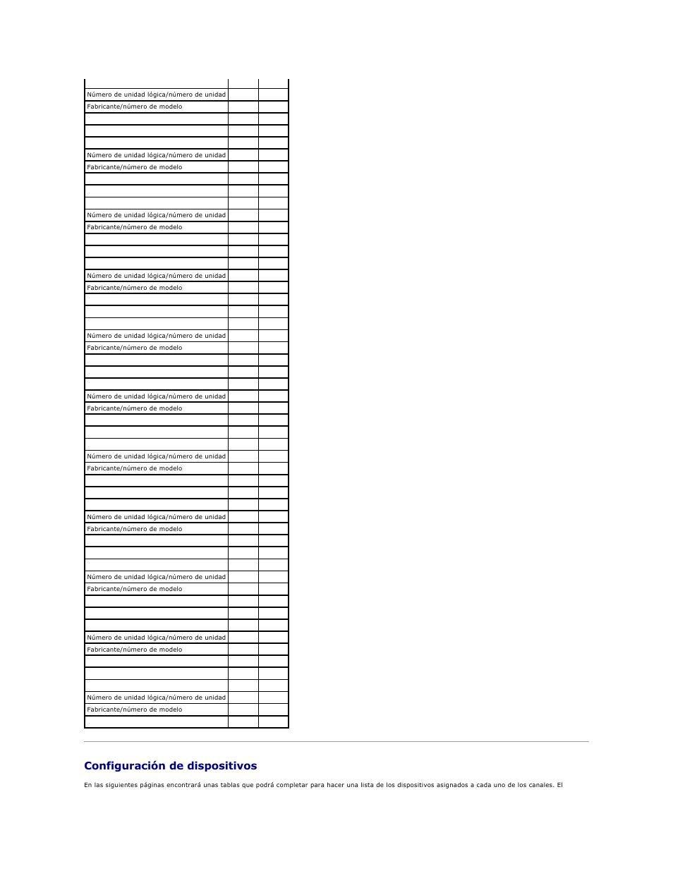 Configuración de dispositivos | Dell PERC 4E/DC User Manual | Page 67 / 112