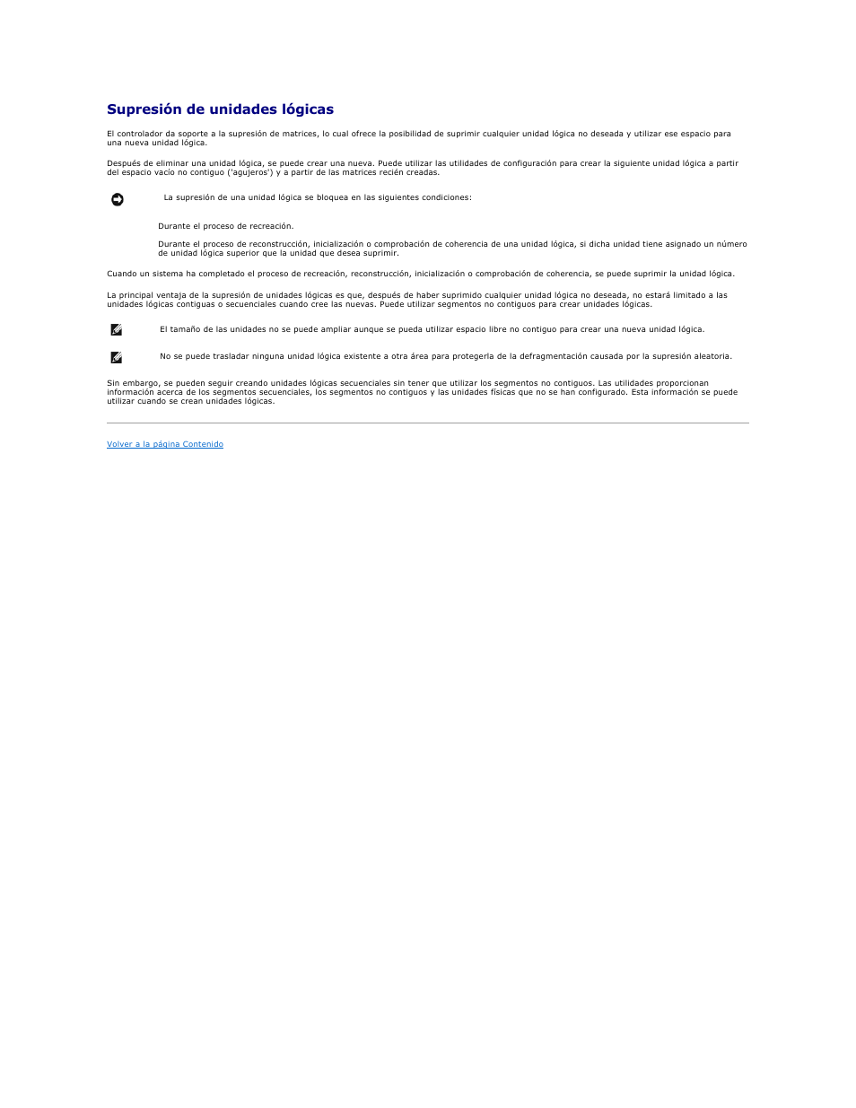 Supresión de unidades lógicas | Dell PERC 4E/DC User Manual | Page 71 / 112