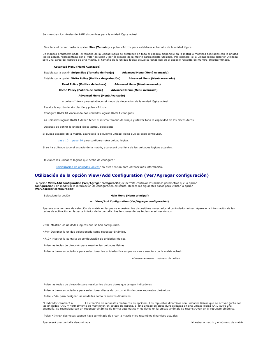 Configuration (ver/agregar configuración) | Dell PERC 4E/DC User Manual | Page 94 / 112