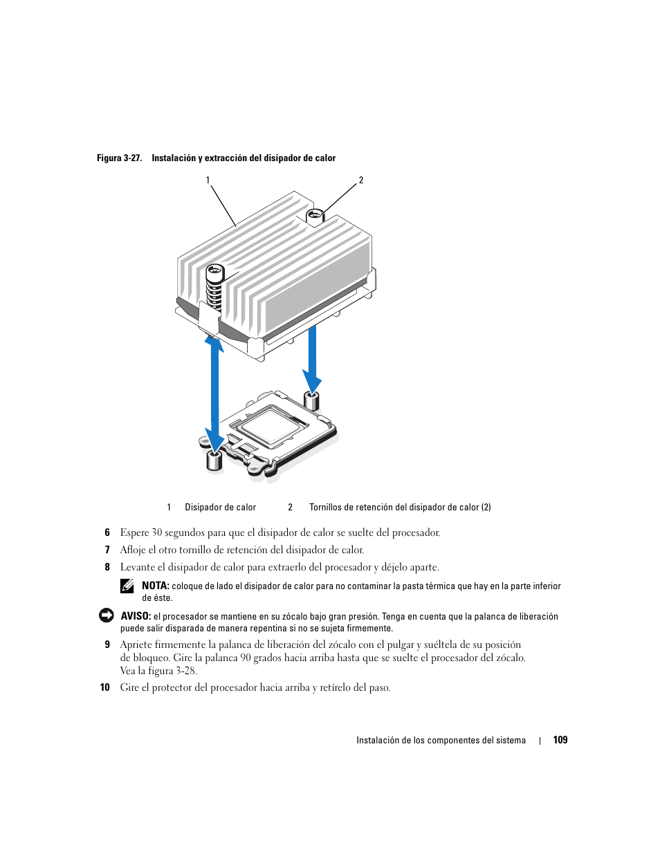 Figura 3-27 | Dell PowerEdge 2970 User Manual | Page 109 / 206