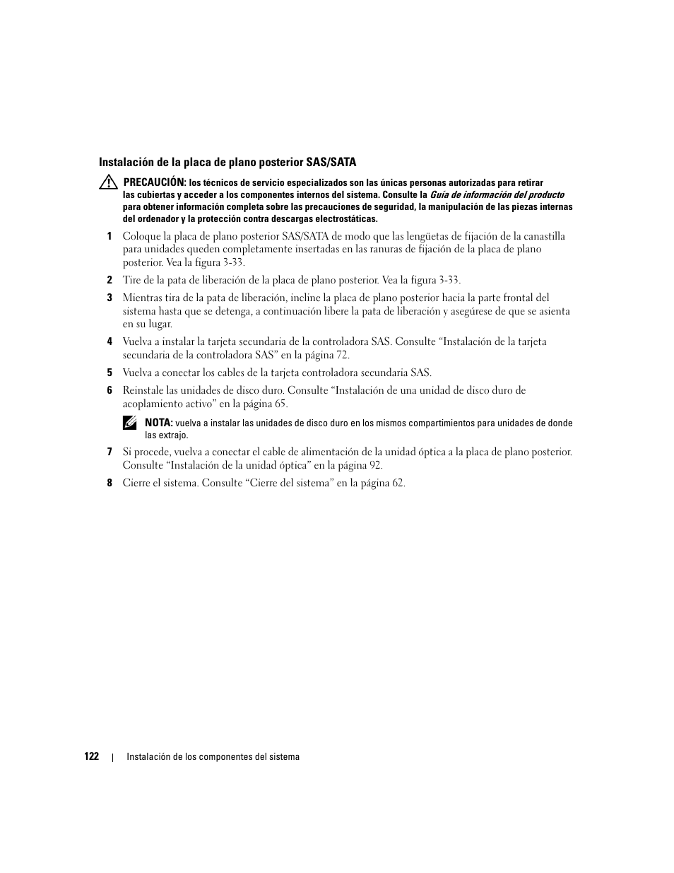 Dell PowerEdge 2970 User Manual | Page 122 / 206