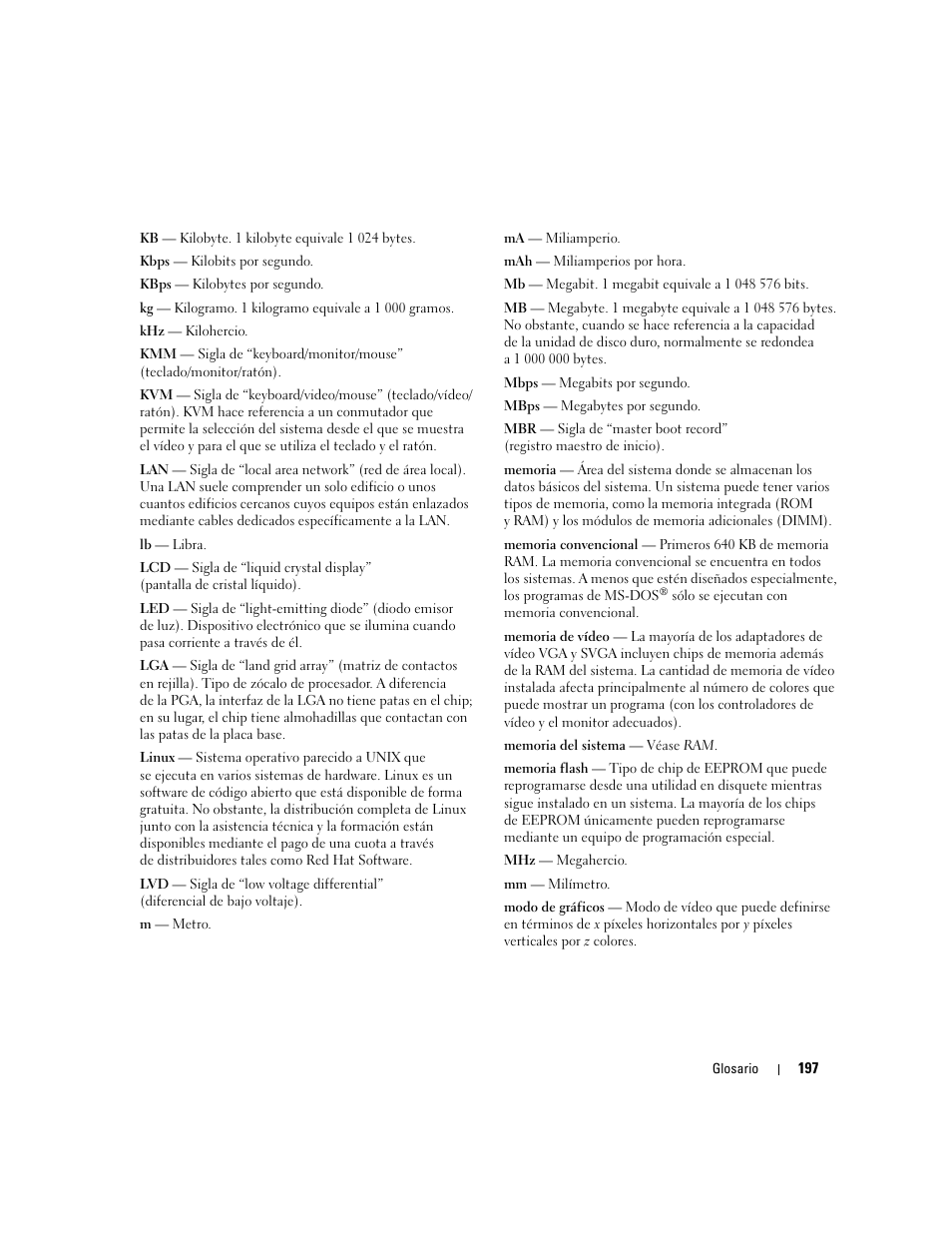 Dell PowerEdge 2970 User Manual | Page 197 / 206