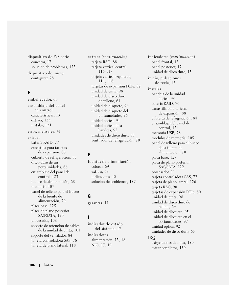 Dell PowerEdge 2970 User Manual | Page 204 / 206