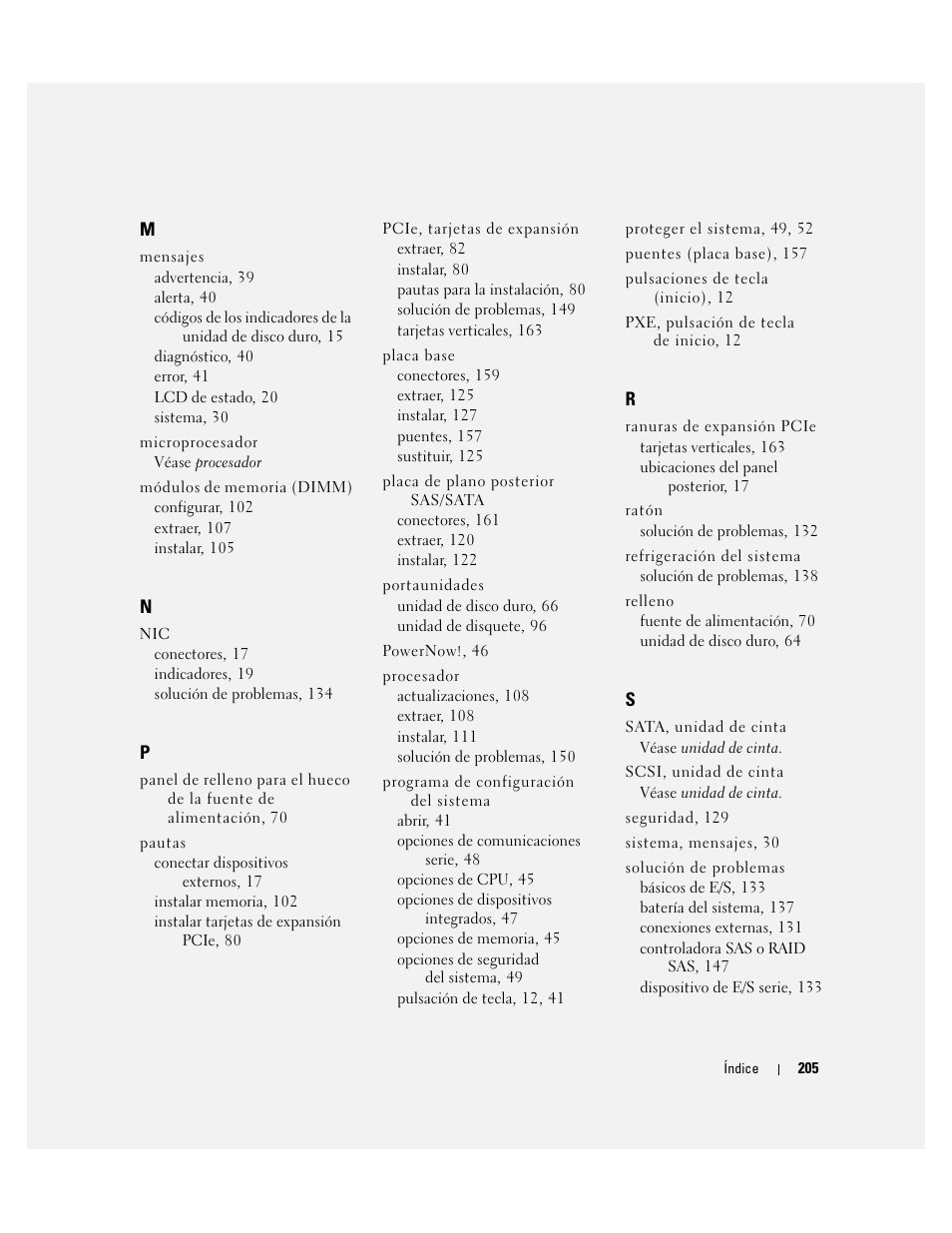 Dell PowerEdge 2970 User Manual | Page 205 / 206