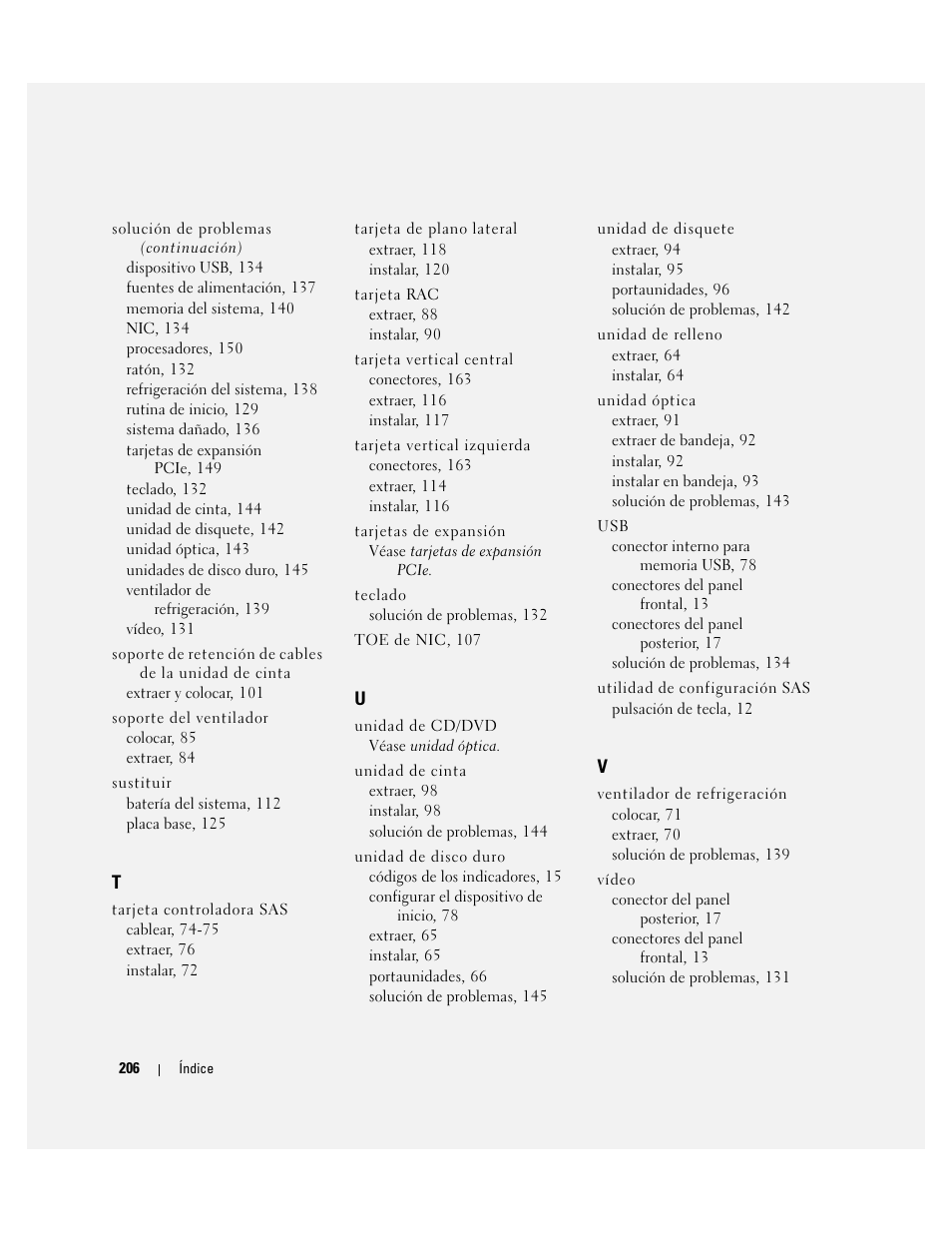 Dell PowerEdge 2970 User Manual | Page 206 / 206