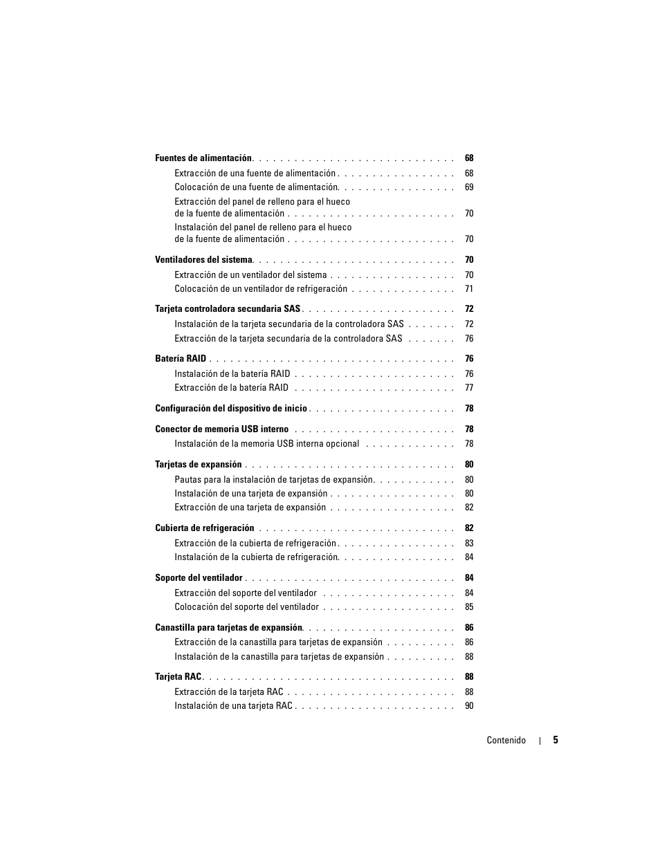 Dell PowerEdge 2970 User Manual | Page 5 / 206