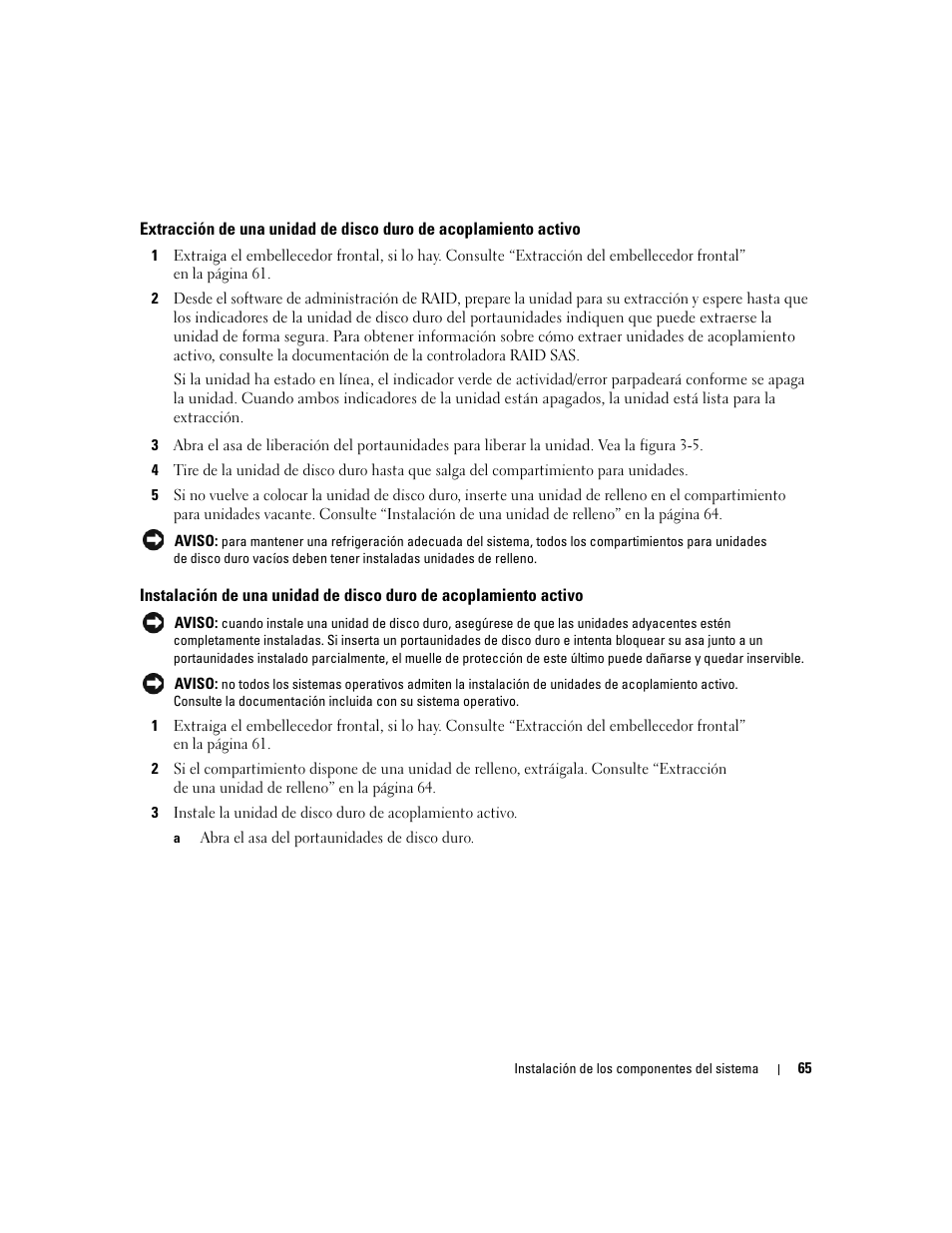 Traído en el paso 1 | Dell PowerEdge 2970 User Manual | Page 65 / 206