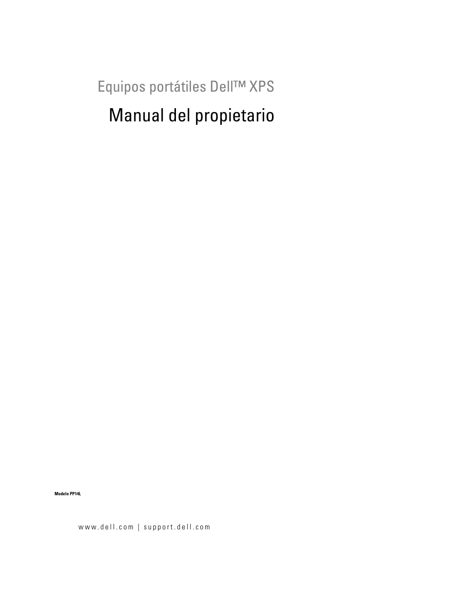 Dell XPS M170 (MXG051, Late 2005) User Manual | 134 pages