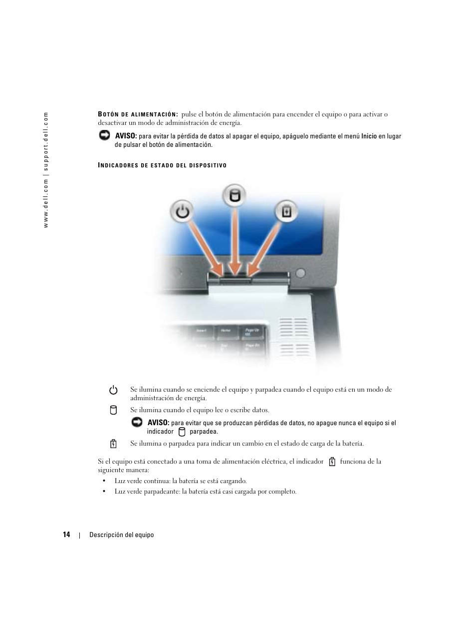 Dell XPS M170 (MXG051, Late 2005) User Manual | Page 14 / 134