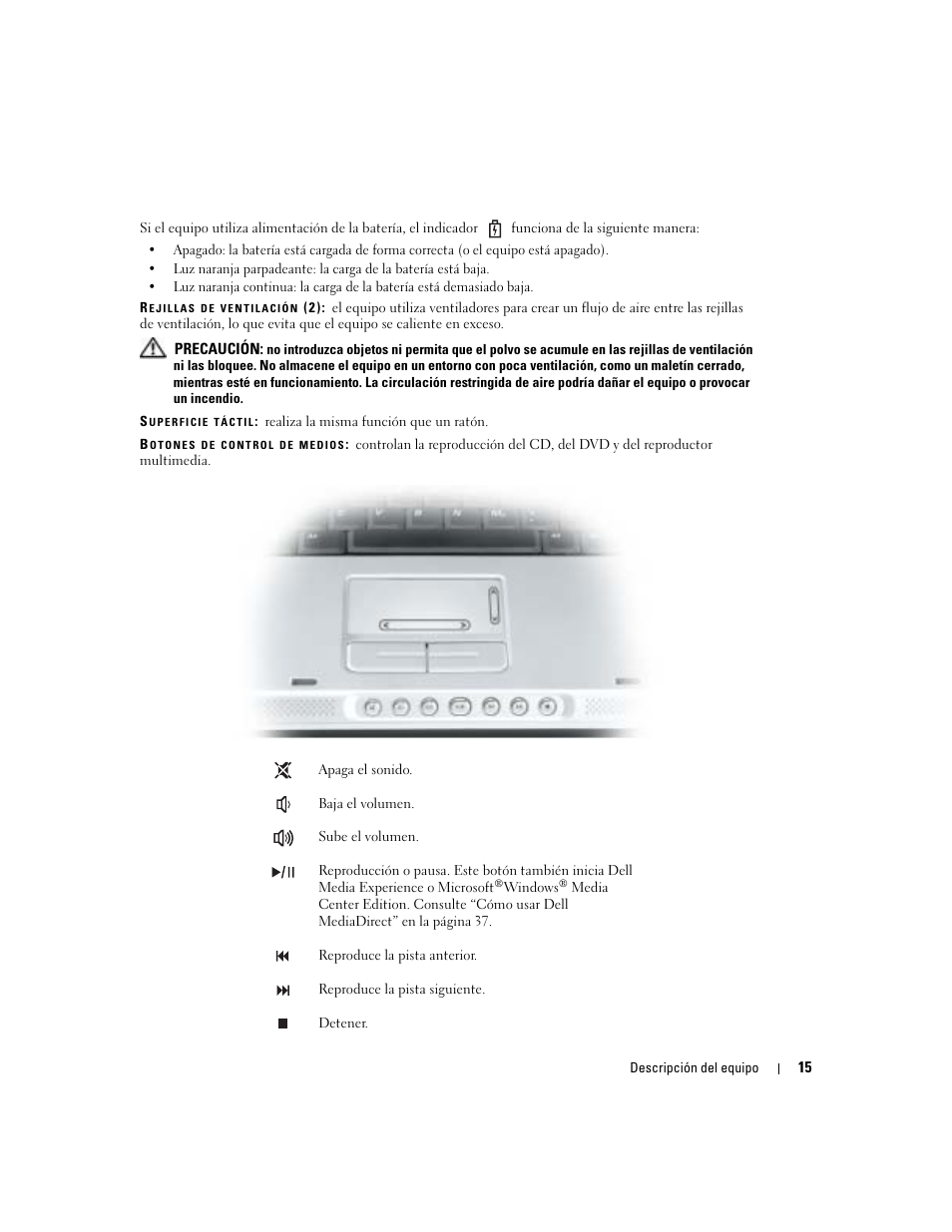 Dell XPS M170 (MXG051, Late 2005) User Manual | Page 15 / 134