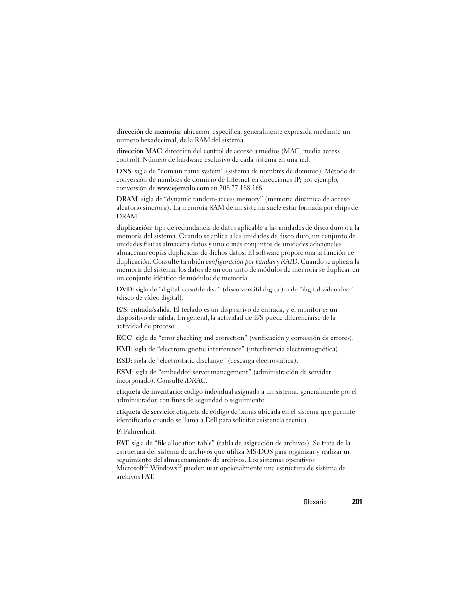 Dell PowerVault NX3000 User Manual | Page 201 / 216