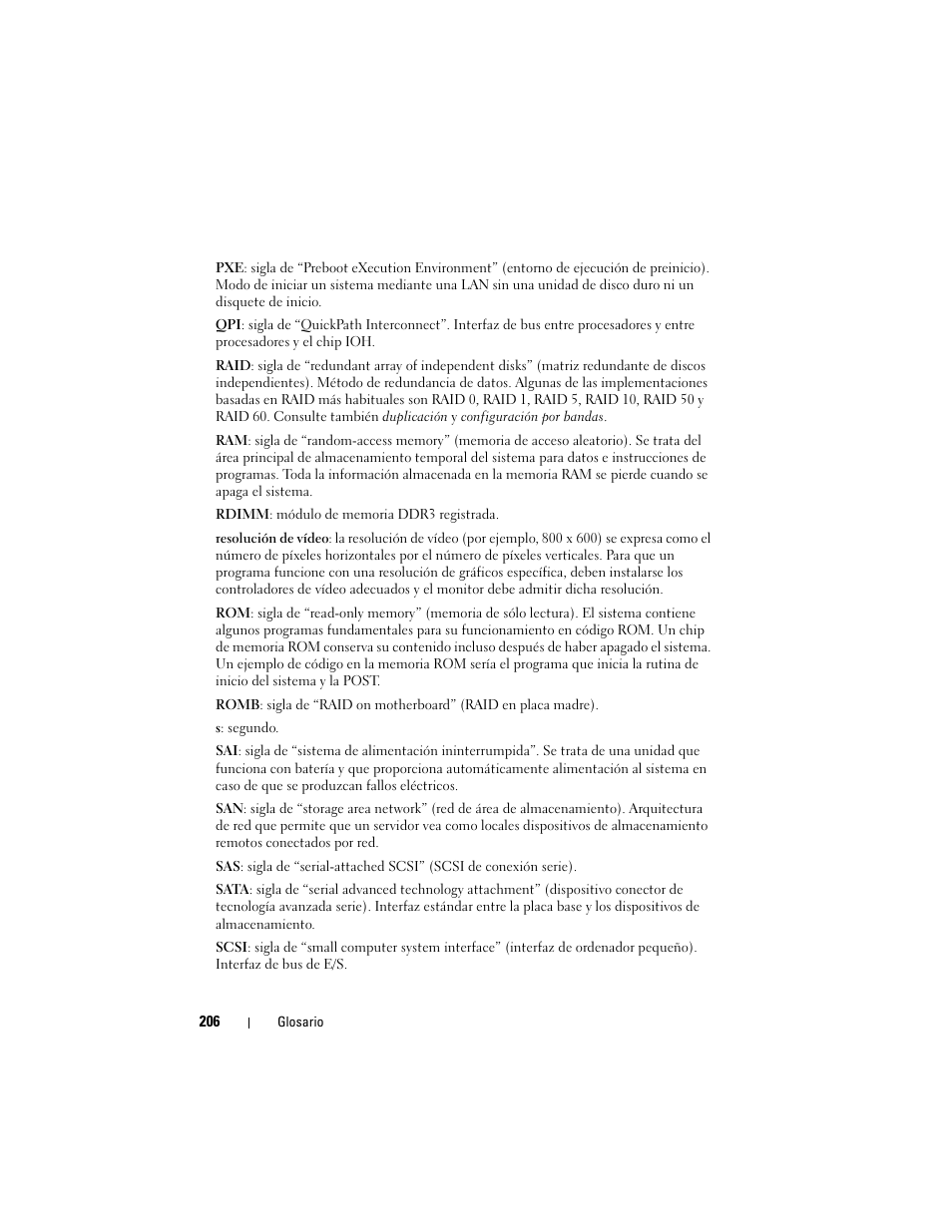 Dell PowerVault NX3000 User Manual | Page 206 / 216