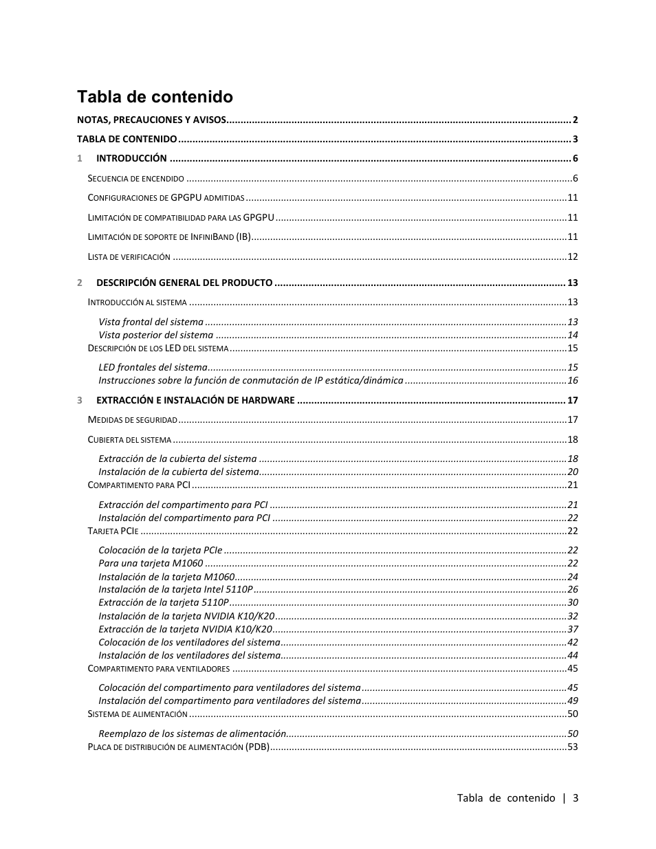 Dell PowerEdge C410x User Manual | Page 3 / 105
