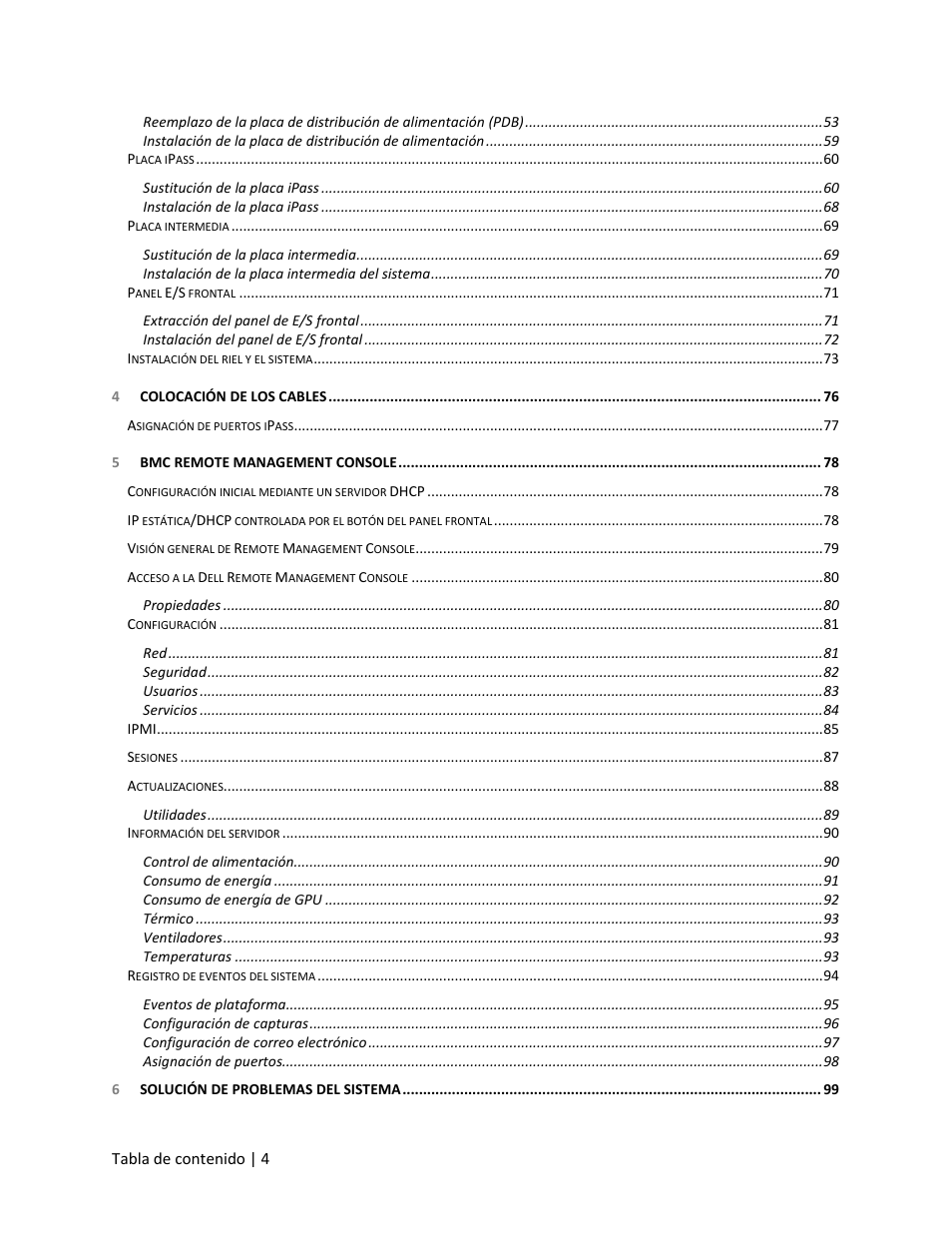 Dell PowerEdge C410x User Manual | Page 4 / 105