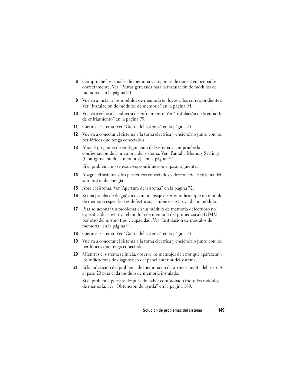 Ya al paso 14 si apar, Ce, vaya al paso 14 | Dell PowerVault DL2200 CommVault User Manual | Page 149 / 176