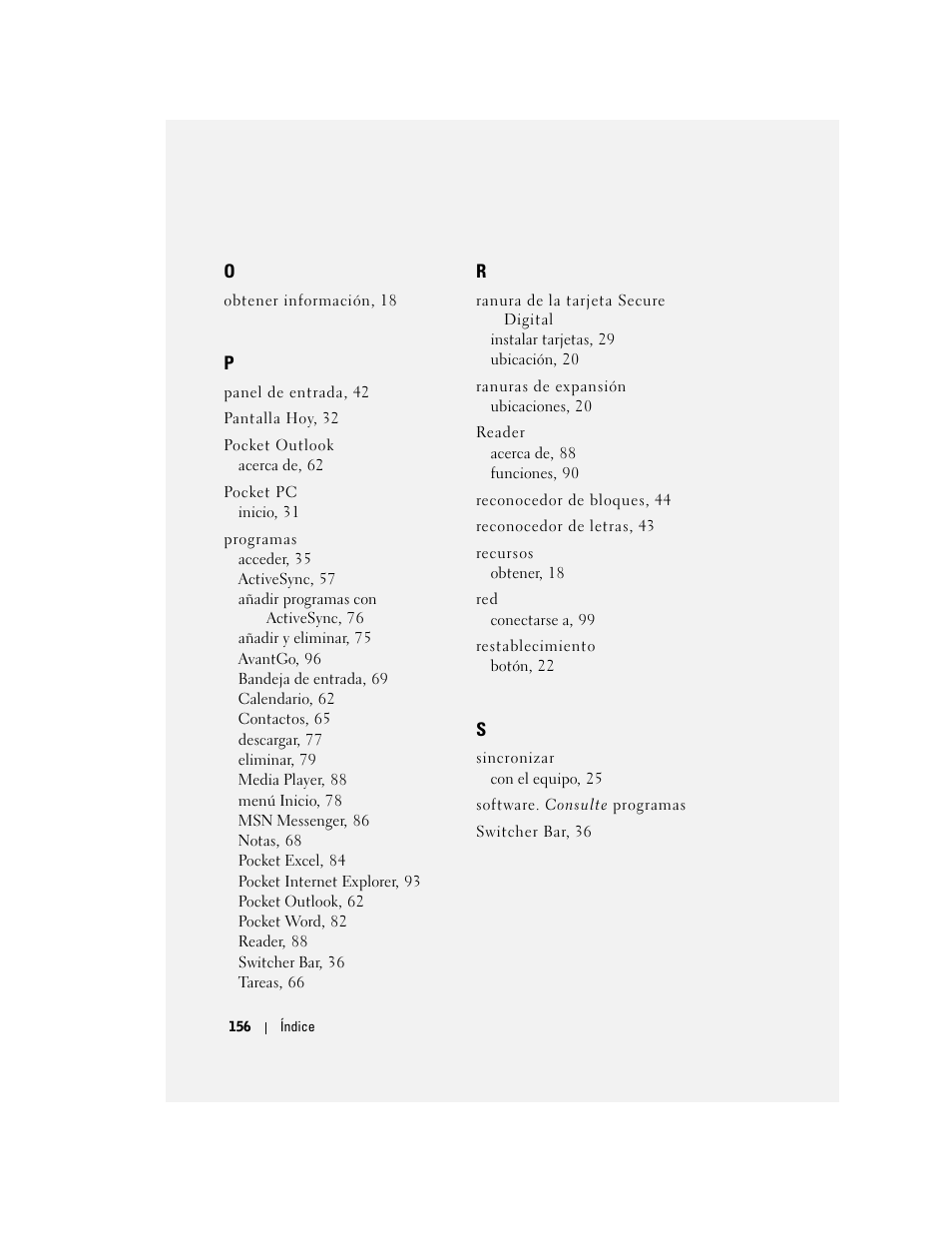 Dell AXIM X3 User Manual | Page 156 / 158