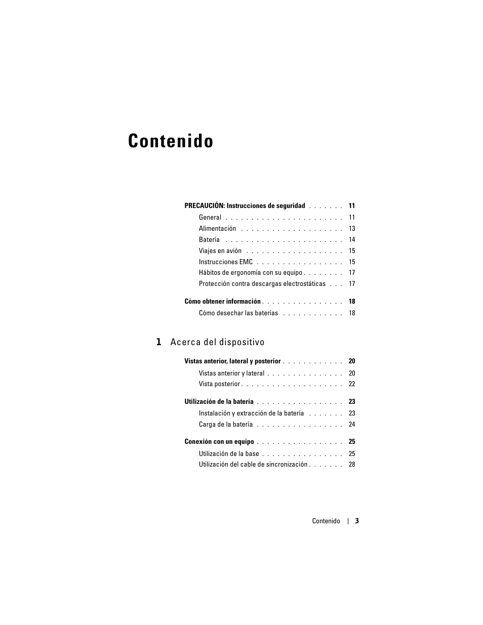 Dell AXIM X3 User Manual | Page 3 / 158