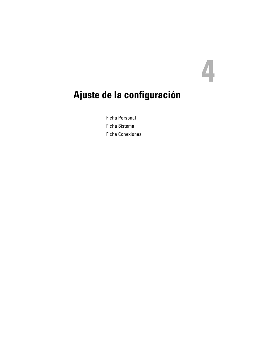 Ajuste de la configuración, 4 ajuste de la configuración | Dell AXIM X3 User Manual | Page 53 / 158