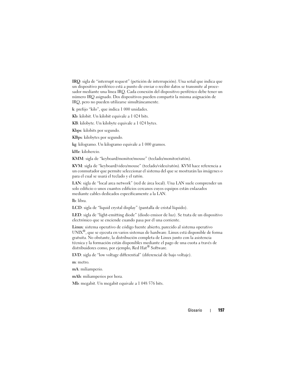 Dell PowerEdge R300 User Manual | Page 197 / 210