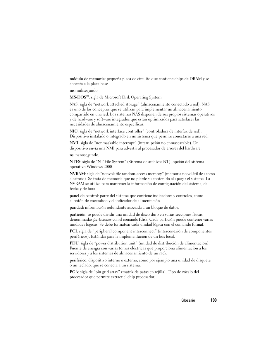 Dell PowerEdge R300 User Manual | Page 199 / 210