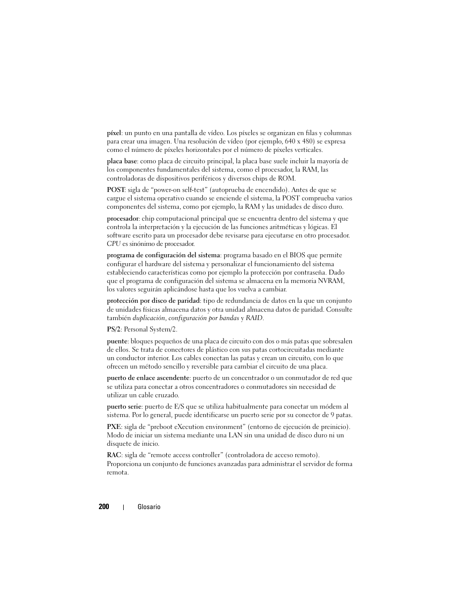 Dell PowerEdge R300 User Manual | Page 200 / 210