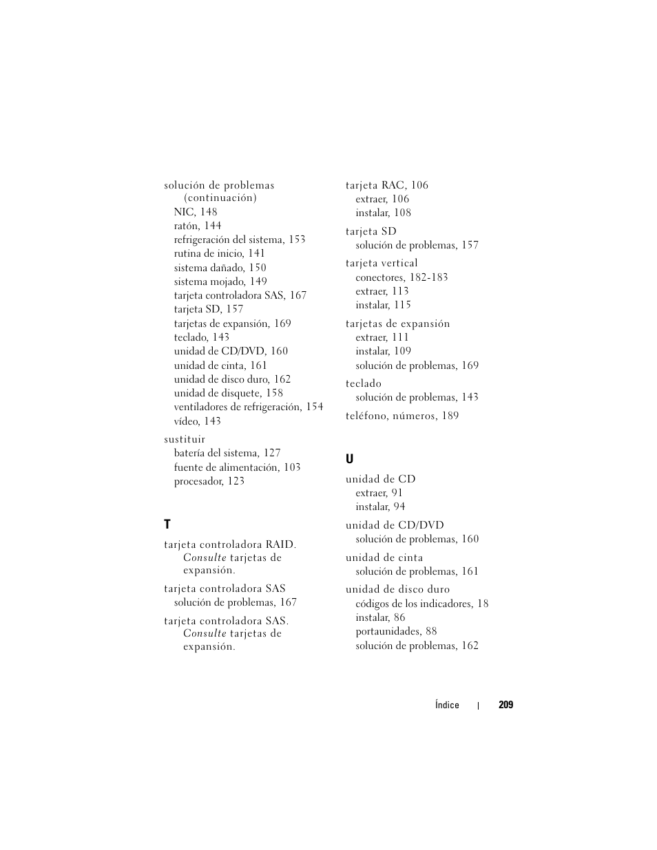 Dell PowerEdge R300 User Manual | Page 209 / 210