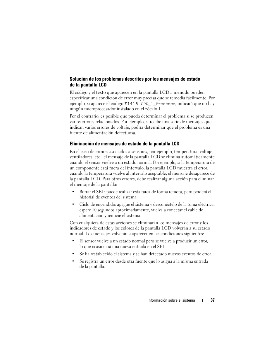 Dell PowerEdge R300 User Manual | Page 37 / 210