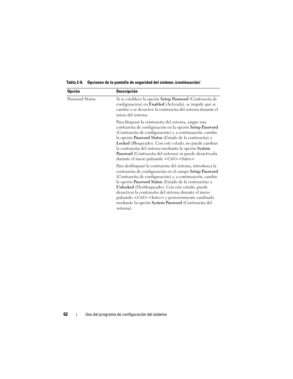 Dell PowerEdge R300 User Manual | Page 62 / 210