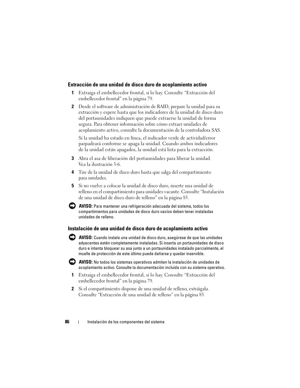 Dell PowerEdge R300 User Manual | Page 86 / 210