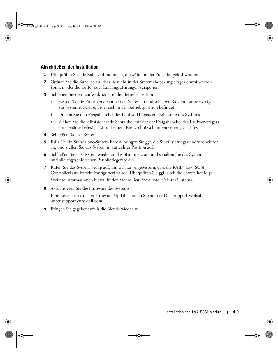 Dell PowerEdge 2800 User Manual | Page 35 / 64