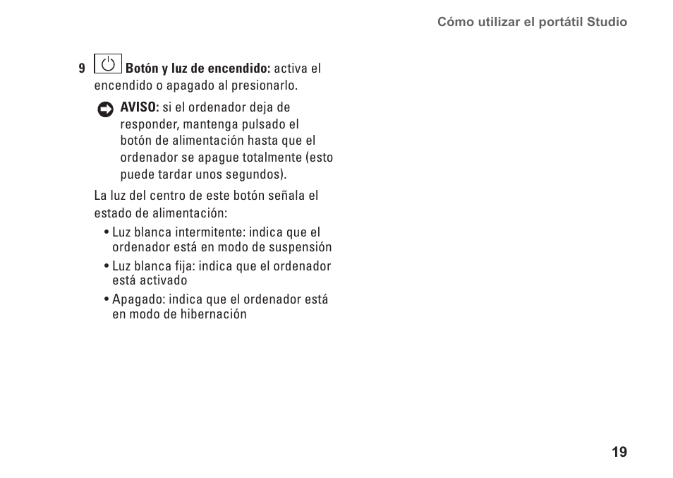 Dell Studio 1435 (Late 2008) User Manual | Page 19 / 84