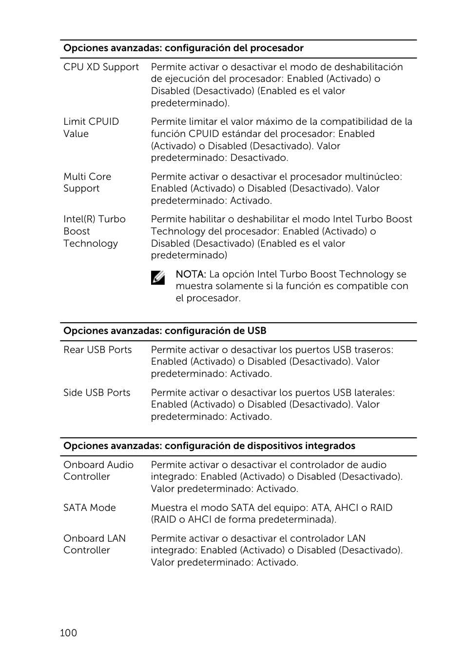 Dell Inspiron 23 (2350, Mid 2013) User Manual | Page 100 / 113