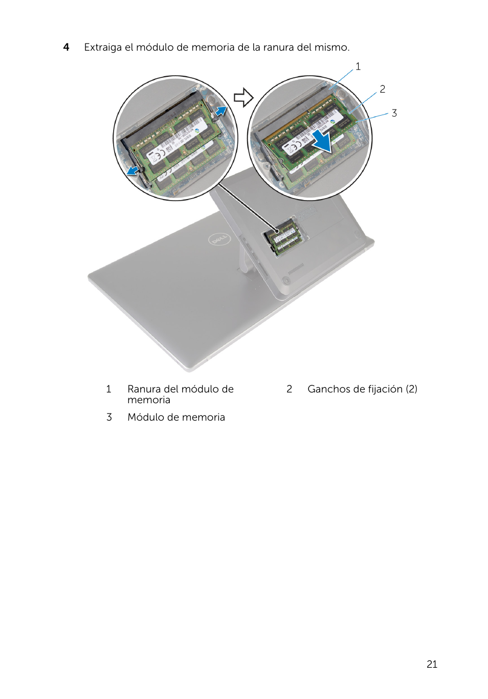 Dell Inspiron 23 (2350, Mid 2013) User Manual | Page 21 / 113