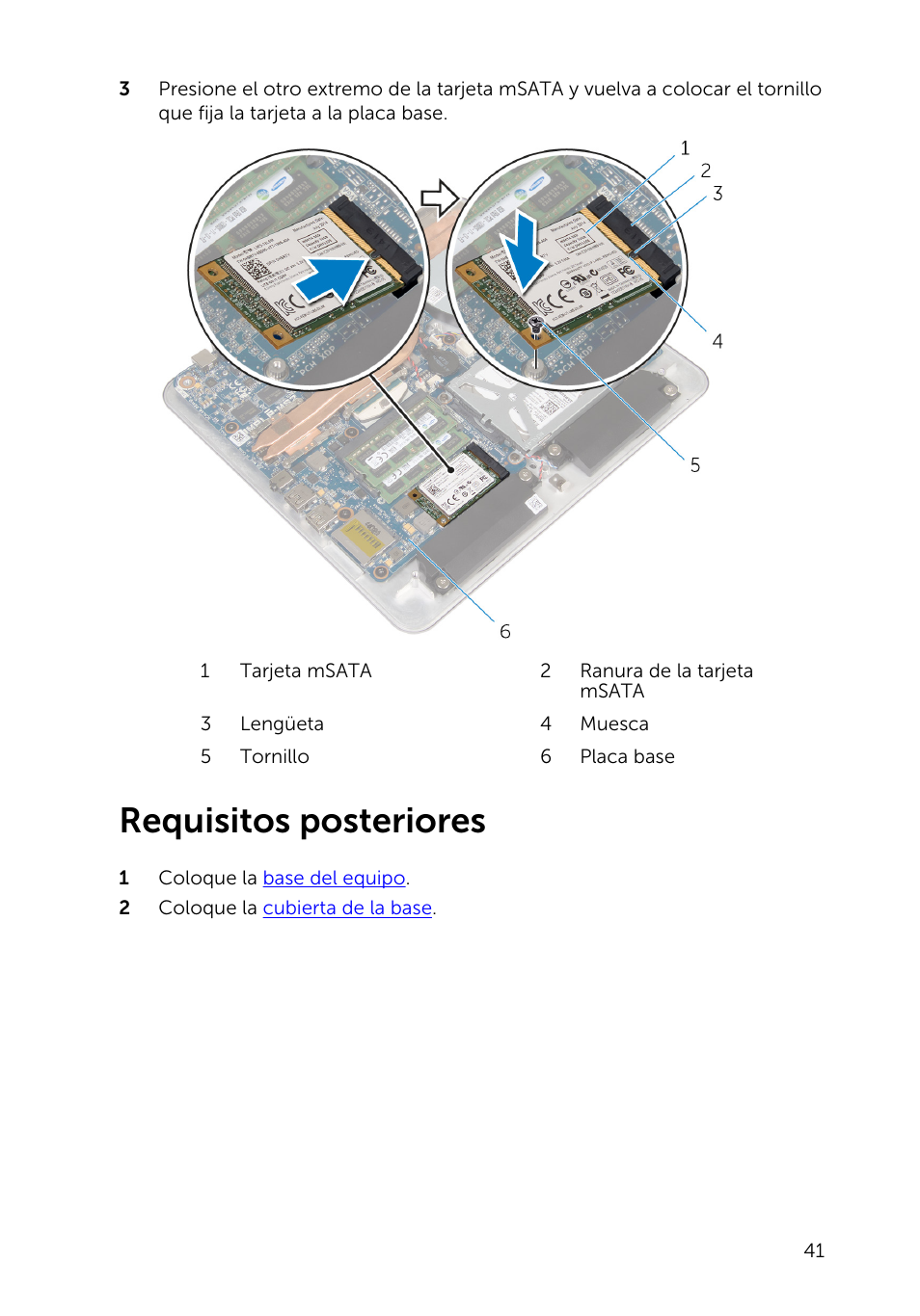 Requisitos posteriores | Dell Inspiron 23 (2350, Mid 2013) User Manual | Page 41 / 113