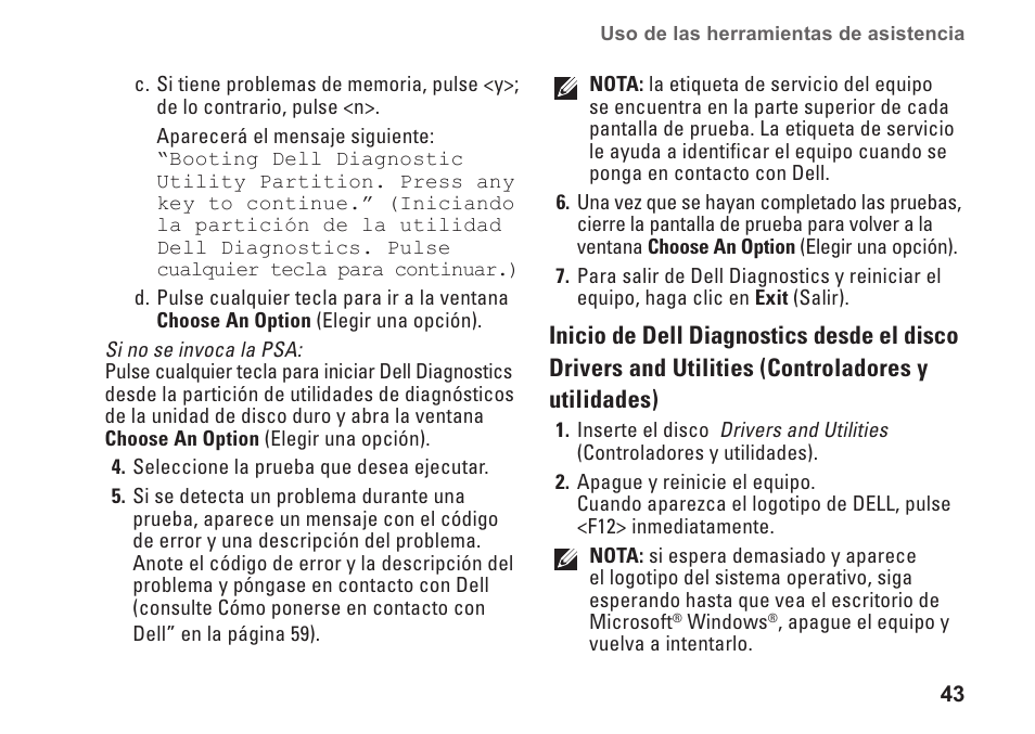 Dell Inspiron Zino (300, Late 2009) User Manual | Page 45 / 82