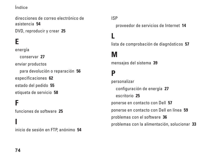 Dell Inspiron Zino (300, Late 2009) User Manual | Page 76 / 82