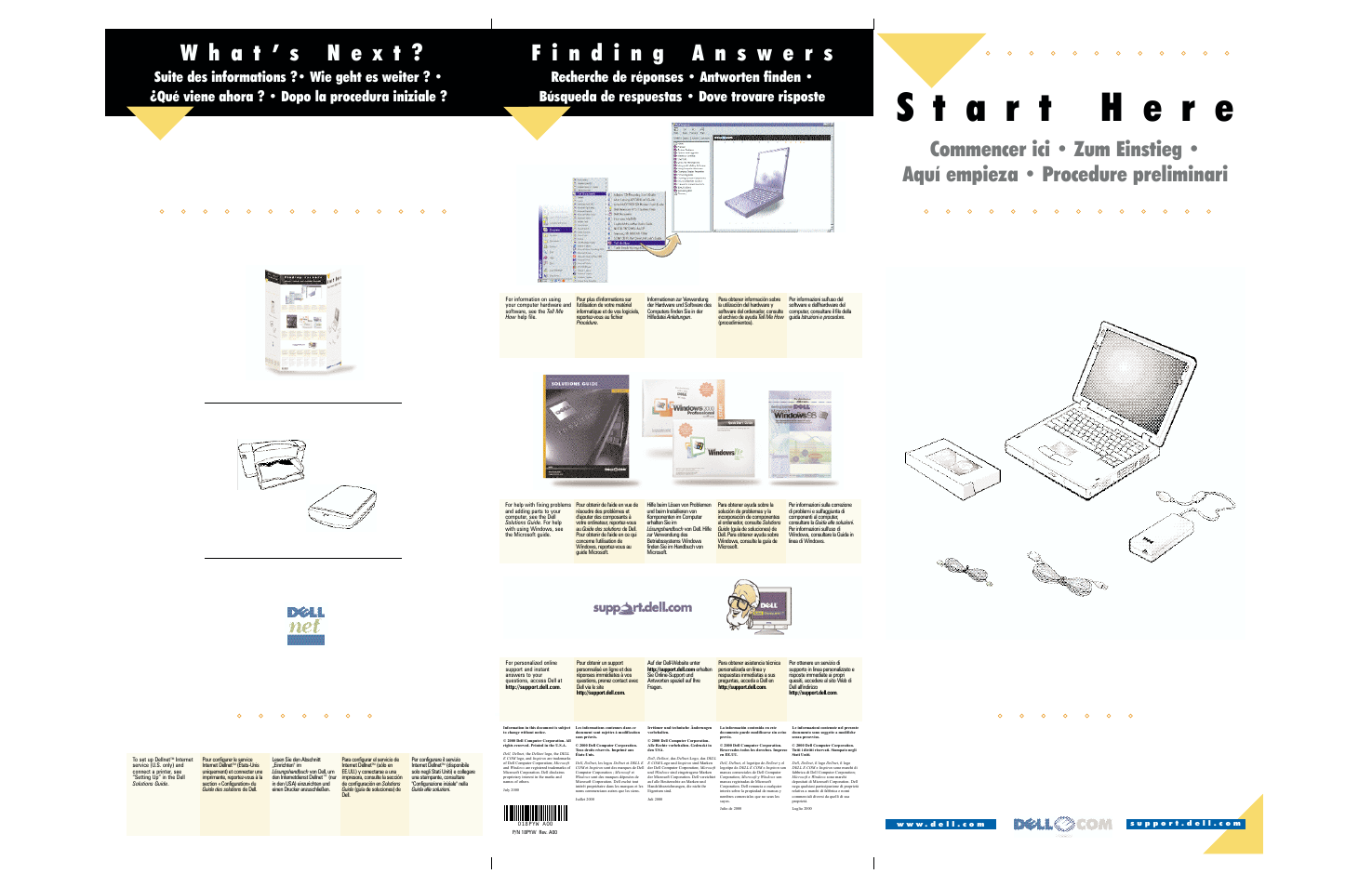 Dell Inspiron 5000 User Manual | 2 pages