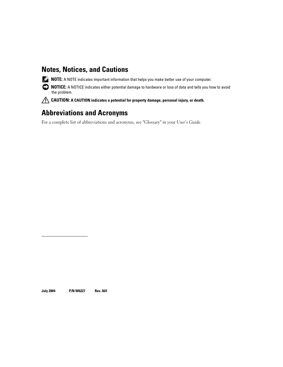 Abbreviations and acronyms | Dell PowerEdge 1850 User Manual | Page 4 / 58