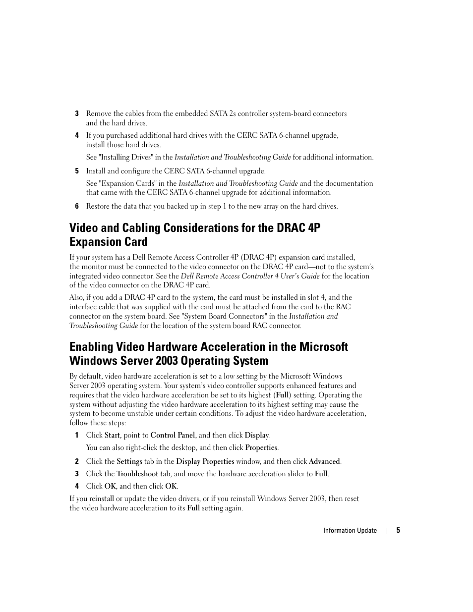 Dell PowerEdge 1800 User Manual | Page 7 / 66