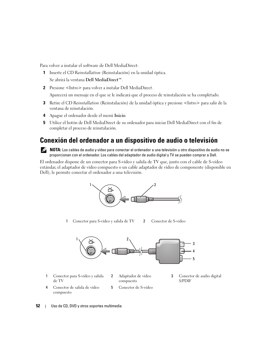 Dell Inspiron 640M User Manual | Page 52 / 190