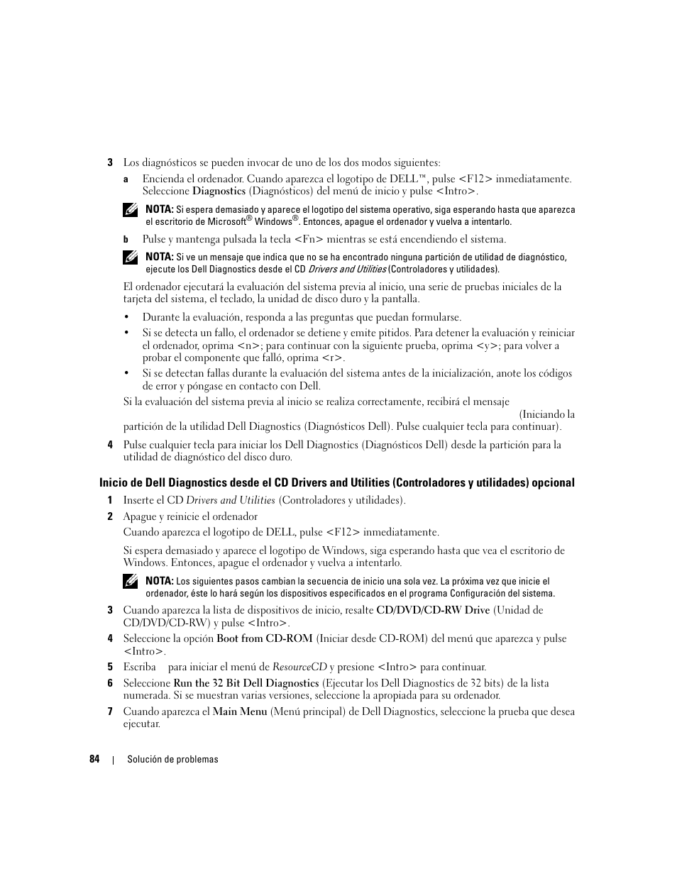 Dell Inspiron 640M User Manual | Page 84 / 190