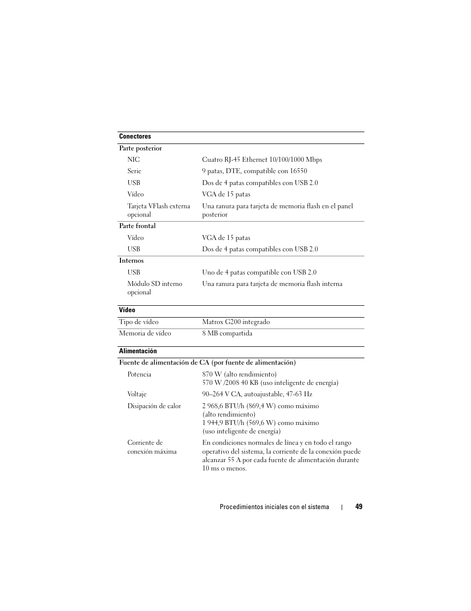 Dell POWEREDGE R710 User Manual | Page 51 / 54